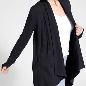 ATHLETA Sweater / Wrap • Black • Small